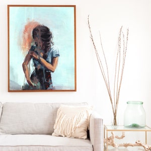 To Pieces .  extra large wall art . giclee print