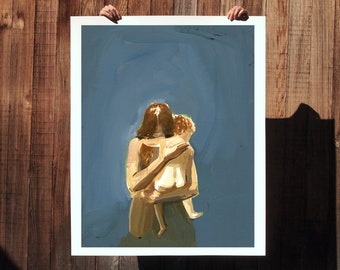 Comfort . extra large wall art . giclee print