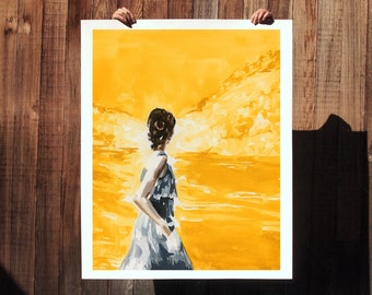 Beyond . extra large wall art . giclee print