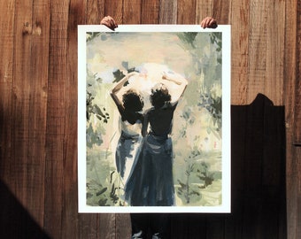 In Time . extra large wall art . giclee print