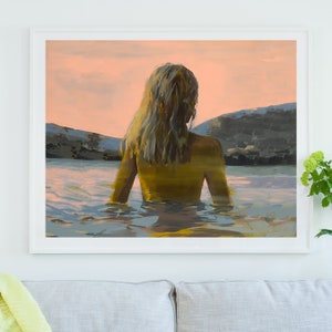 HORIZONTAL/ landscape giclee print . Endless Summer image 1