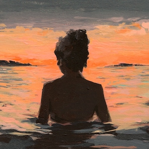 Summer Sunset .  giclee art print available in all sizes