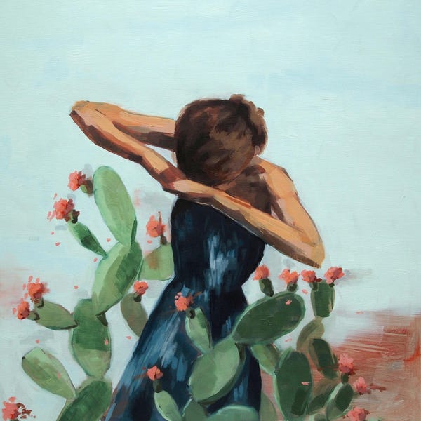 Desert . giclee art print available in all sizes
