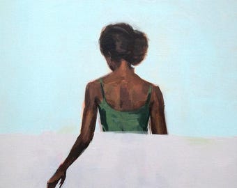 The Wait .  giclee art print with framed and ready to hang options