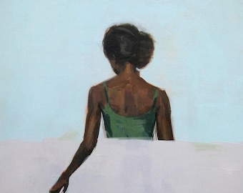 The Wait . giclee art print