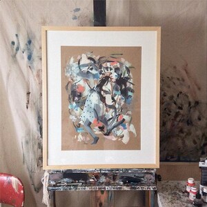 Bootschoenen. Giclée kunstprint, met opties voor inlijsten en ophangen. afbeelding 4
