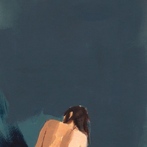 Waves . giclee art print with framed and ready to hang options