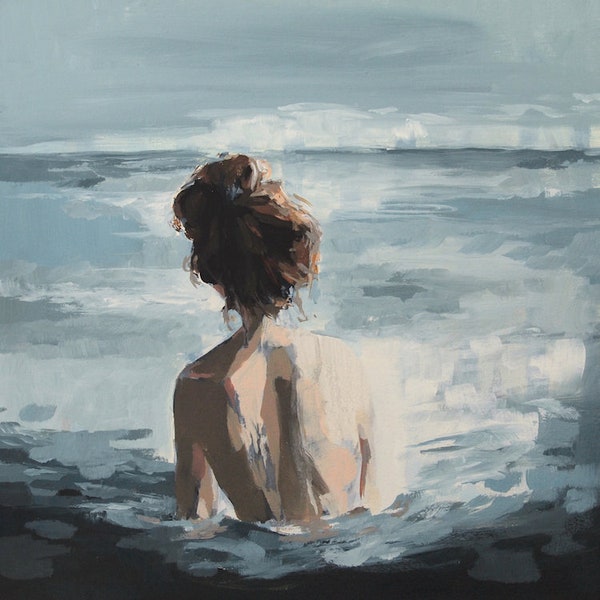 WYPRZEDAŻ NADWYŻKI MAGAZYNU. The Sound. poziomy wydruk giclee