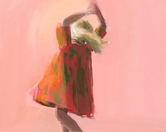 Spinning . giclee art print