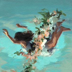 Happiness .  giclee art print