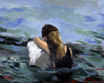 Capsized  . giclee art print with framed and ready to hang options
