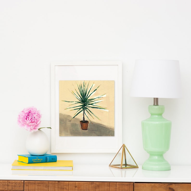 Small Yucca . giclee art print available in all sizes image 2