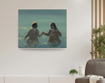 Absolute .  horizontal giclee art print