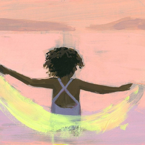 The Movement . giclee art print with framed and ready to hang options