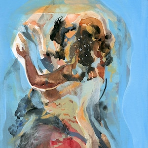 Being . giclee art print