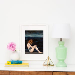 Dark Seas . giclee art print available in all sizes with framed and ready to hang options image 2