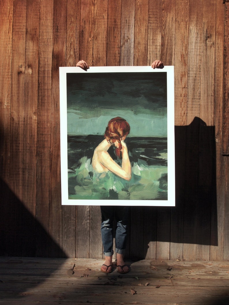 Married to the Sea . giclee art print . Bestseller image 4