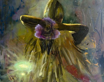 Nature of the Unknown  .  giclee art print with framed and ready to hang options