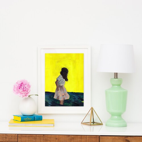 Wildflowers . Giclee Art Print Etsy