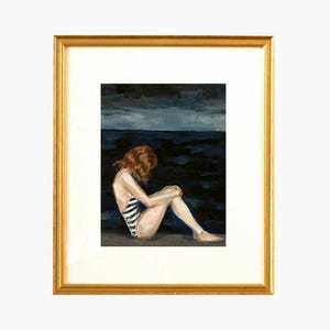 Dark Seas . giclee art print available in all sizes with framed and ready to hang options image 3