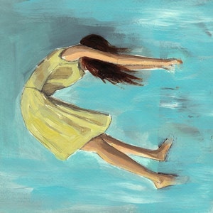 Head over Heels . giclee art