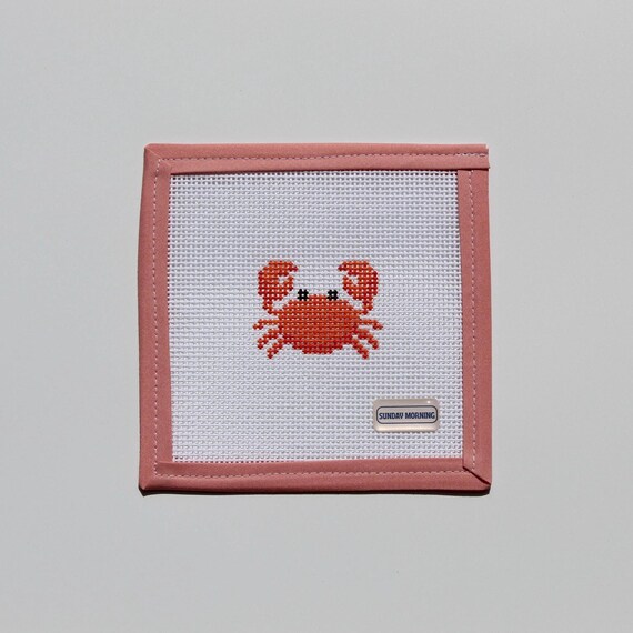 Mini Crab Needlepoint Canvas