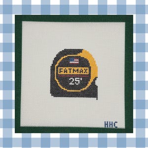 Tape Measure Needlepoint Canvas
