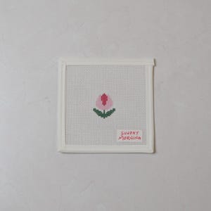 Mini Tulip Needlepoint Canvas
