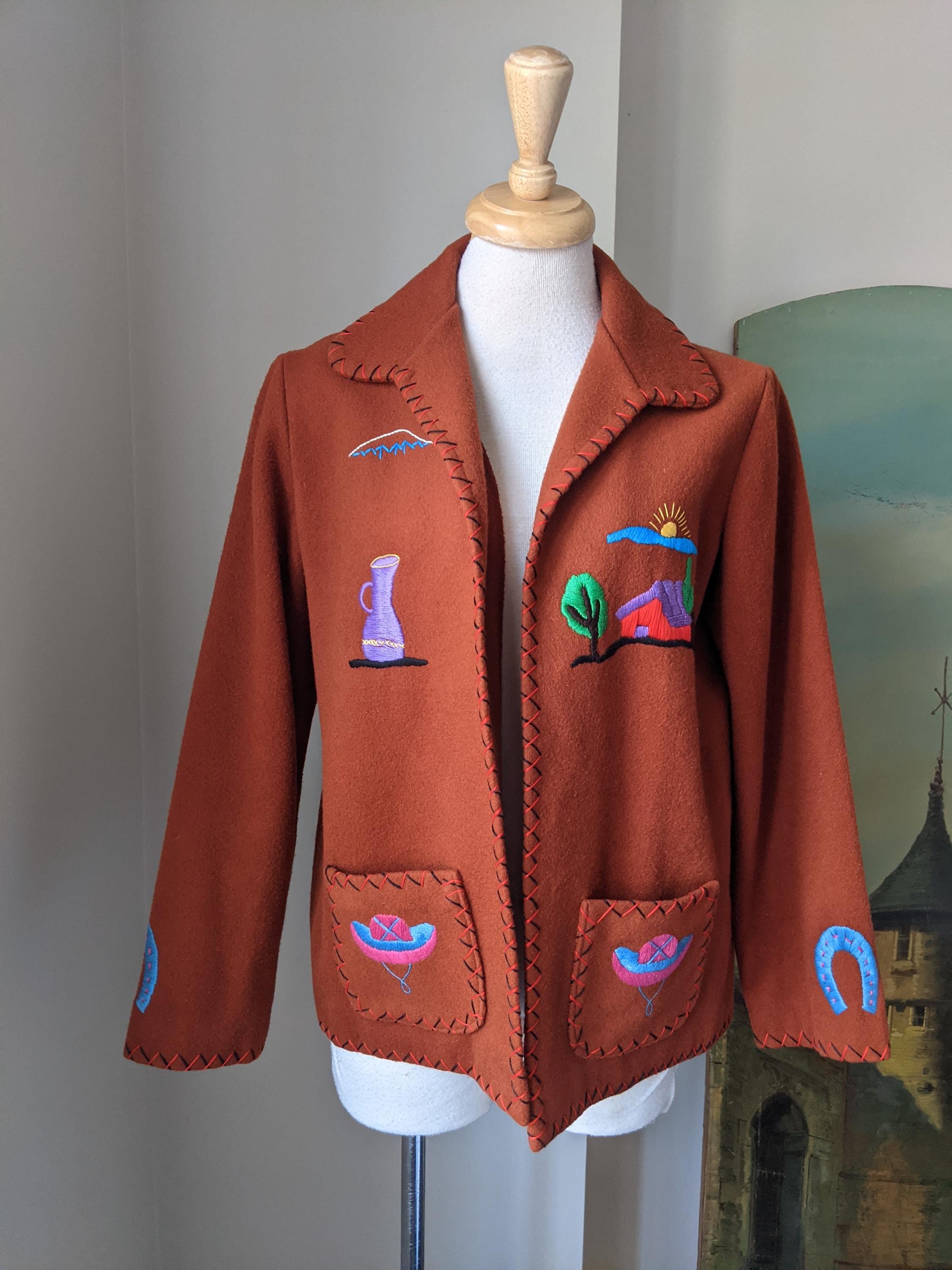 1950s Souvenir Jacket Bitburg Germany