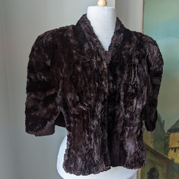 Faux Fur Capelet Etsy