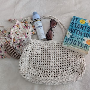 Gehäkelte Strandtasche