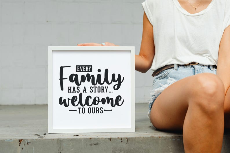 Family Quotes SVG Bundle: Home Decor Cut Files - Etsy
