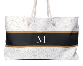 Weekender Bag for Mom | Personalized Monogram Travel Tote | Mother in Law Gift | Overnight Bag