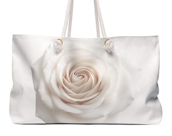 Bride Weekender Bag | Rose Design, Wedding Travel Tote