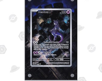 Mewtwo SVP052 - Pokémon Extended Artwork Display Case