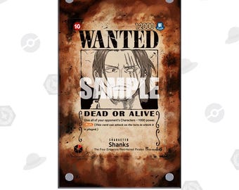 Shanks OP09-004 - One Piece Extended Artwork Display Case