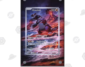 Groudon 199/182 - Pokémon Extended Artwork Display Case