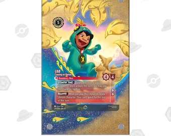 Lilo 217/204 - Lorcana Extended Artwork Display Case