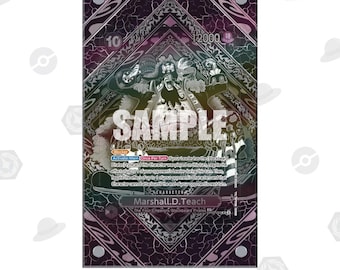 Marshall.D.Teach OP09-093- One Piece Extended Artwork Display Case