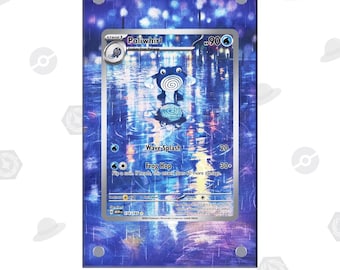 Poliwhirl 176/165 - Pokémon Extended Artwork Display Case