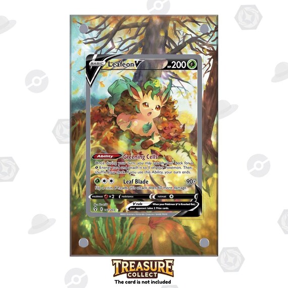 leafeon v pokemon card 167/203 Card Number / Rarity Leafeon V Alternate Art Custom