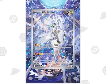 N's Reshiram 167/159 - Pokémon Extended Artwork Display Case
