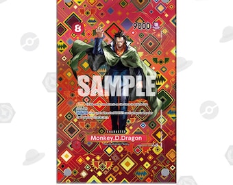 Monkey.D.Dragon OP07-015 - One Piece Extended Artwork Display Case