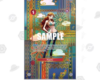 Nami OP01-016 - One Piece Extended Artwork Display Case