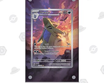 Tyranitar 222/193 - Pokémon Extended Artwork Display Case