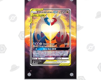 Latias & Latios GX 170/181 - Pokémon Extended Artwork Display Case
