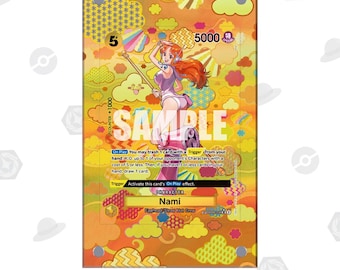 Nami OP08-106 - One Piece Extended Artwork Display Case