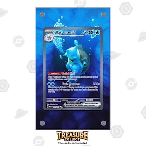 Blastoise ex 200/165 - Pokémon Utökad Konstverksdisplay