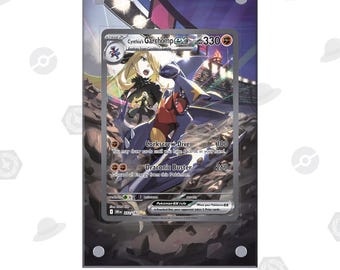 Cynthia's Garchomp ex 232/182 - Pokémon Extended Artwork Display Case