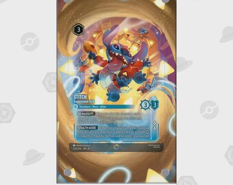 Stitch - Experiment 626 220/204 - Lorcana Extended Artwork Display Case